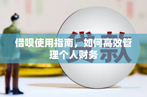 乌兰察布借呗使用指南，如何高效管理个人财务
