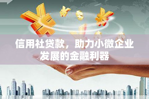 乌兰察布信用社贷款，助力小微企业发展的金融利器