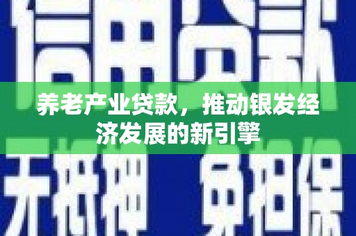 乌兰察布养老产业贷款，推动银发经济发展的新引擎