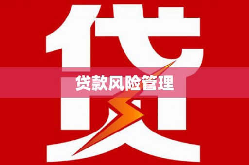 乌兰察布贷款风险管理