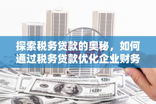 乌兰察布探索税务贷款的奥秘，如何通过税务贷款优化企业财务