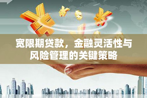 乌兰察布宽限期贷款，金融灵活性与风险管理的关键策略