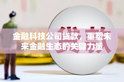 乌兰察布金融科技公司贷款，重塑未来金融生态的关键力量