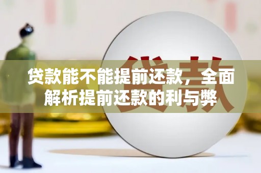 乌兰察布贷款能不能提前还款，全面解析提前还款的利与弊